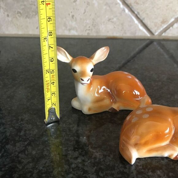 Vintage Spotted Deer Norcrest Salt & Pepper Shakers Set - Picture 2 of 5